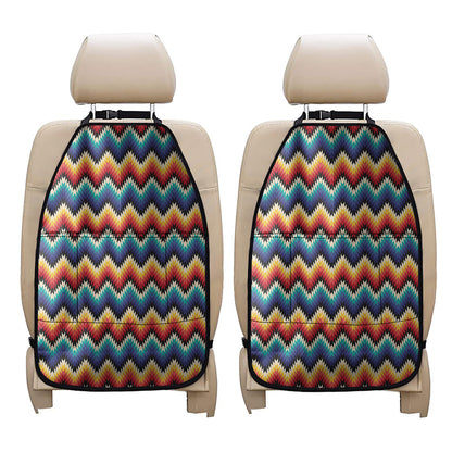 Native Tribal Inspired Pattern Print Car Seat Organizers
