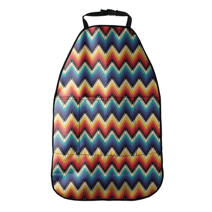 Native Tribal Inspired Pattern Print Car Seat Organizers