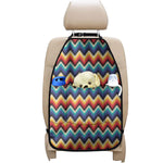 Native Tribal Inspired Pattern Print Car Seat Organizers