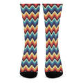 Native Tribal Inspired Pattern Print Crew Socks