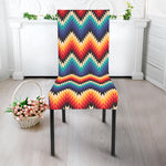 Native Tribal Inspired Pattern Print Dining Chair Slipcover