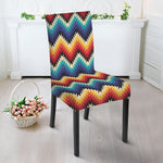 Native Tribal Inspired Pattern Print Dining Chair Slipcover