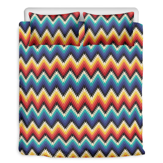 Native Tribal Inspired Pattern Print Duvet Cover Bedding Set