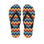 Native Tribal Inspired Pattern Print Flip Flops