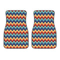 Native Tribal Inspired Pattern Print Front Car Floor Mats
