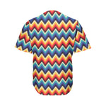 Native Tribal Inspired Pattern Print Men's Baseball Jersey