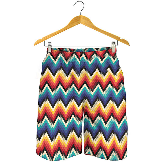 Native Tribal Inspired Pattern Print Men's Shorts