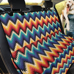 Native Tribal Inspired Pattern Print Pet Car Back Seat Cover