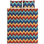 Native Tribal Inspired Pattern Print Quilt Bed Set