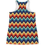 Native Tribal Inspired Pattern Print Women's Racerback Tank Top