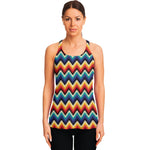 Native Tribal Inspired Pattern Print Women's Racerback Tank Top