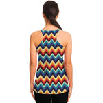 Native Tribal Inspired Pattern Print Women's Racerback Tank Top