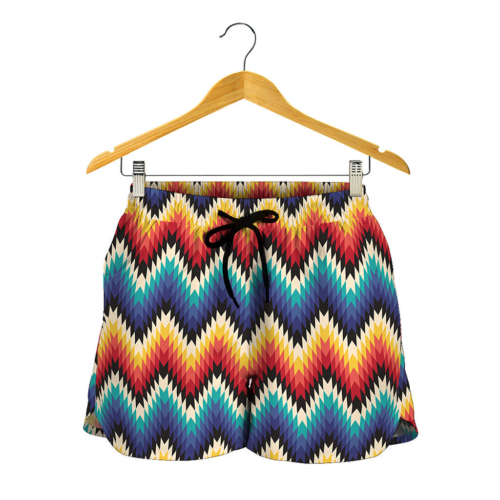 Native Tribal Inspired Pattern Print Women's Shorts