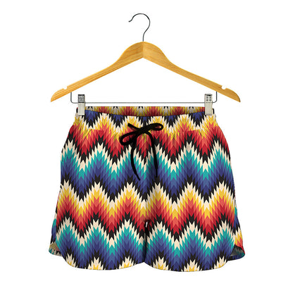Native Tribal Inspired Pattern Print Women's Shorts