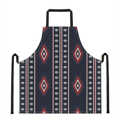Native Tribal Navajo Pattern Print Apron