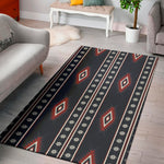 Native Tribal Navajo Pattern Print Area Rug