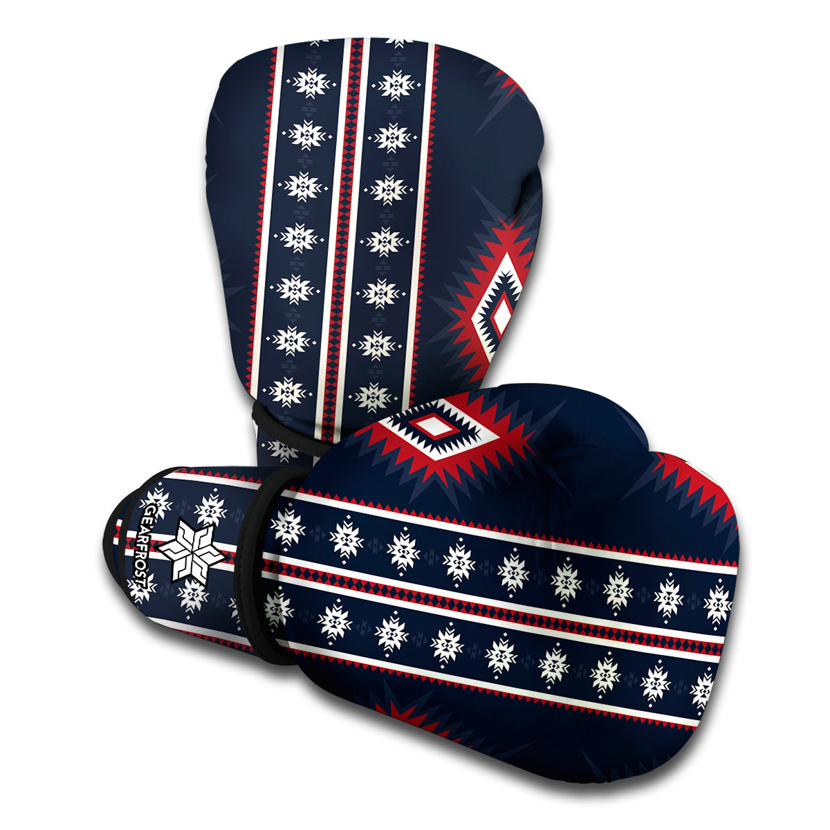 Native Tribal Navajo Pattern Print Boxing Gloves
