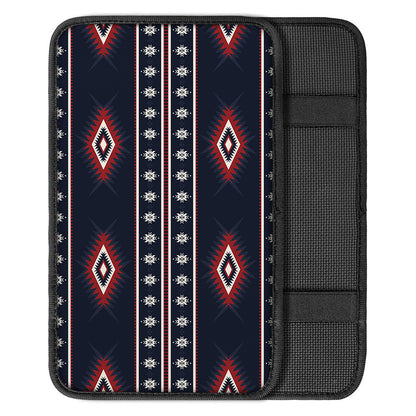 Native Tribal Navajo Pattern Print Car Center Console Cover