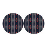 Native Tribal Navajo Pattern Print Car Coasters