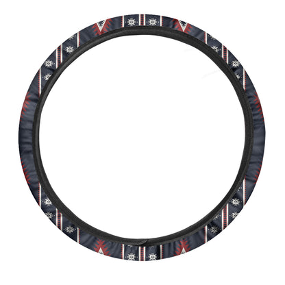 Native Tribal Navajo Pattern Print Car Steering Wheel Cover