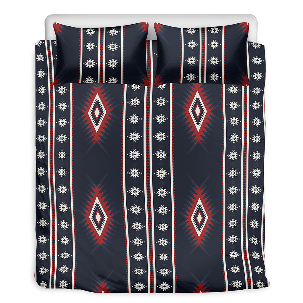Native Tribal Navajo Pattern Print Duvet Cover Bedding Set