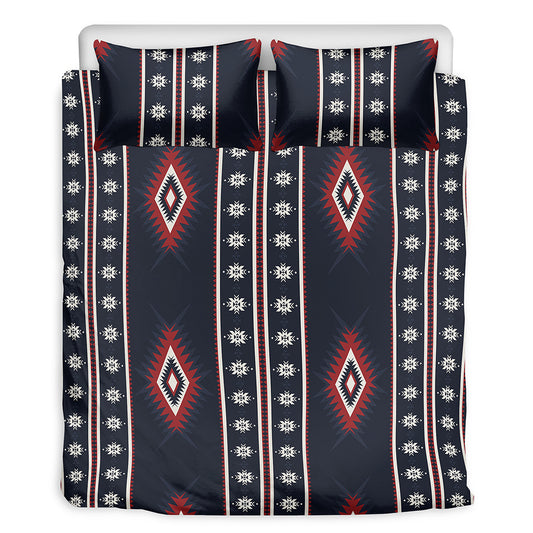 Native Tribal Navajo Pattern Print Duvet Cover Bedding Set