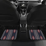 Native Tribal Navajo Pattern Print Front and Back Car Floor Mats