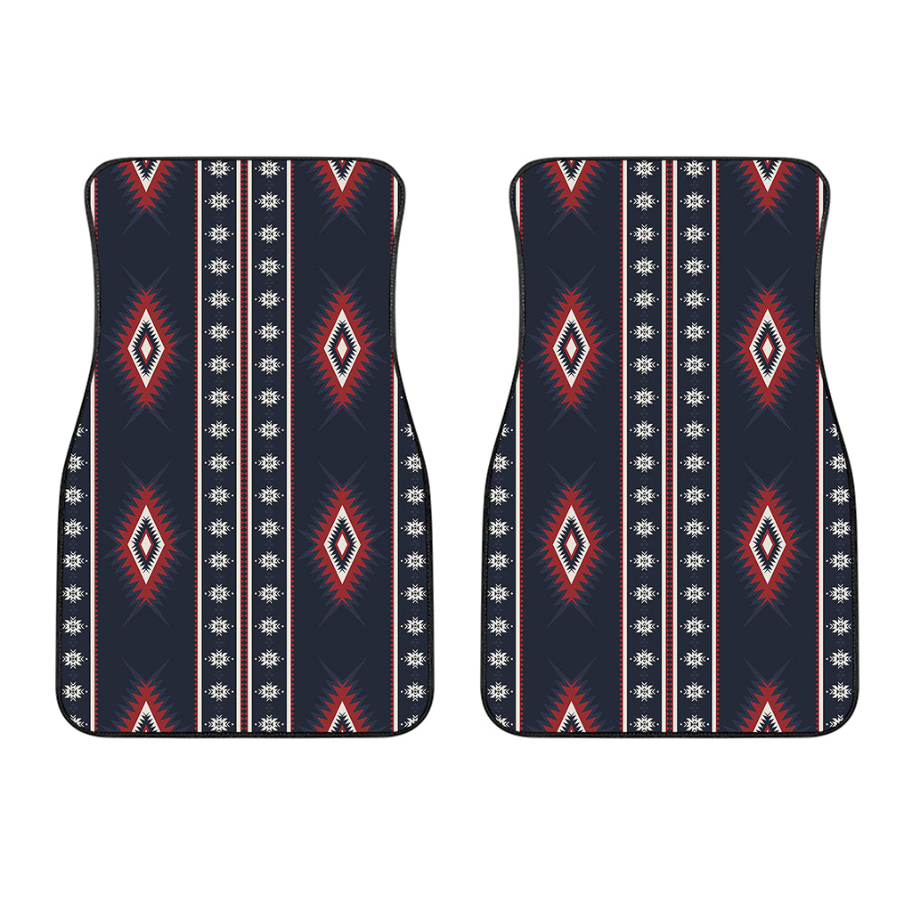 Native Tribal Navajo Pattern Print Front Car Floor Mats