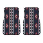 Native Tribal Navajo Pattern Print Front Car Floor Mats