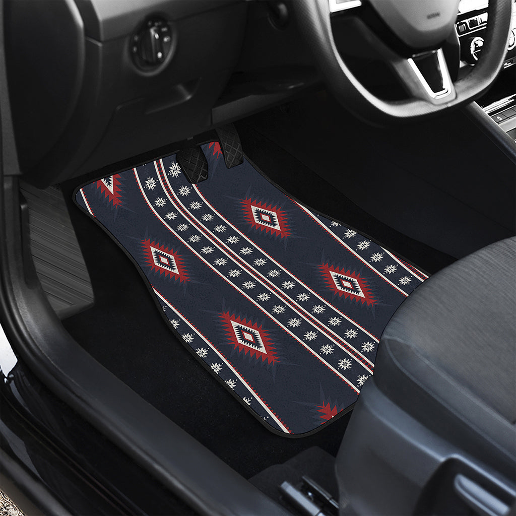 Native Tribal Navajo Pattern Print Front Car Floor Mats