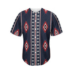 Native Tribal Navajo Pattern Print Men's Baseball Jersey
