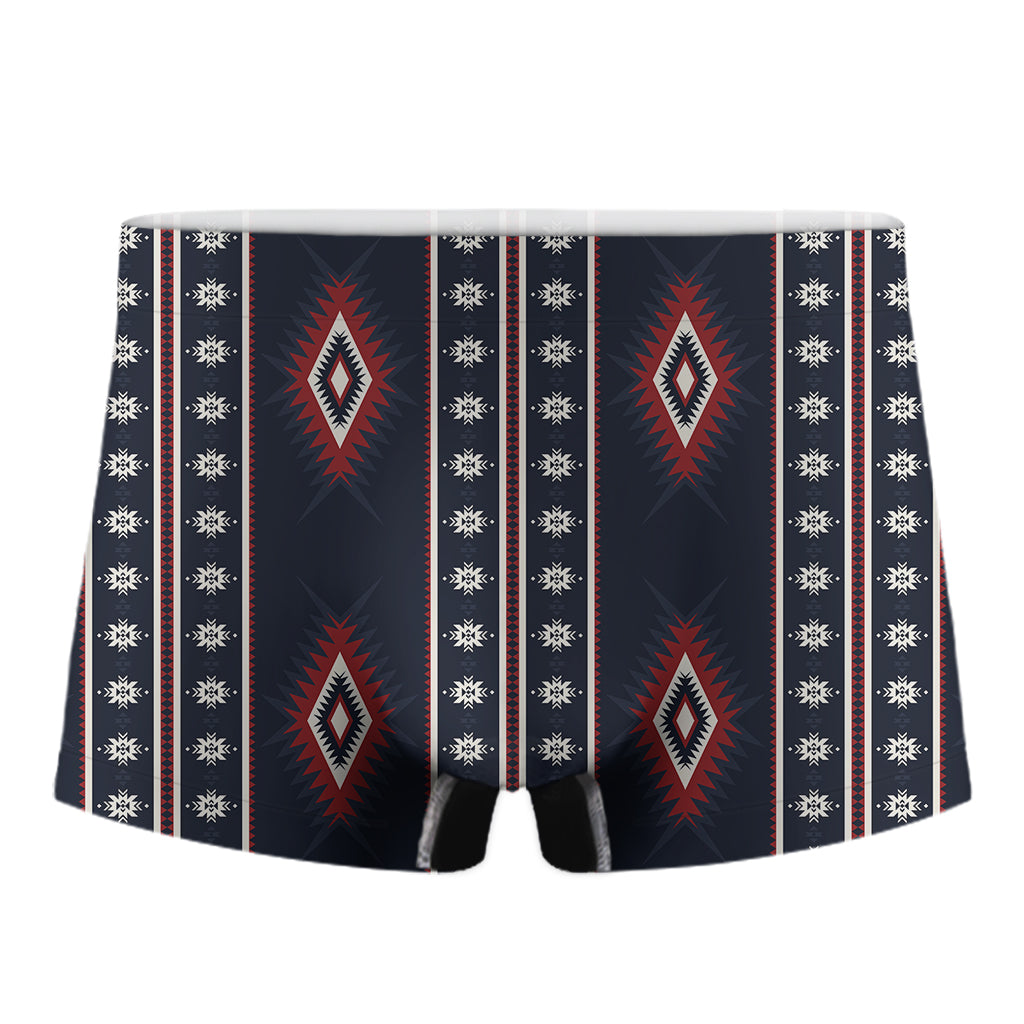 Native Tribal Navajo Pattern Print Men's Boxer Briefs