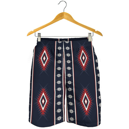 Native Tribal Navajo Pattern Print Men's Shorts