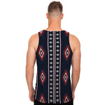 Native Tribal Navajo Pattern Print Men's Tank Top