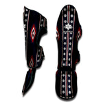 Native Tribal Navajo Pattern Print Muay Thai Shin Guard