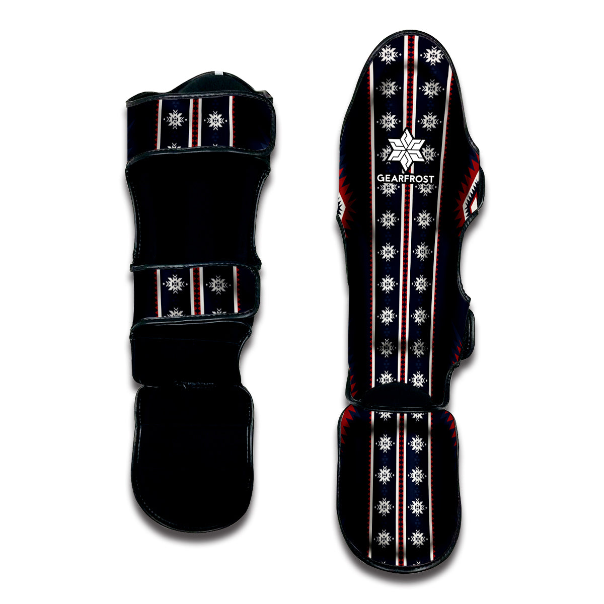 Native Tribal Navajo Pattern Print Muay Thai Shin Guard