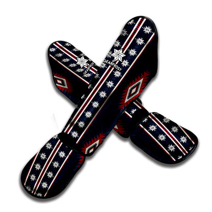 Native Tribal Navajo Pattern Print Muay Thai Shin Guard