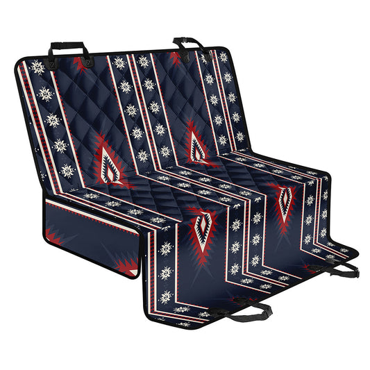 Native Tribal Navajo Pattern Print Pet Car Back Seat Cover