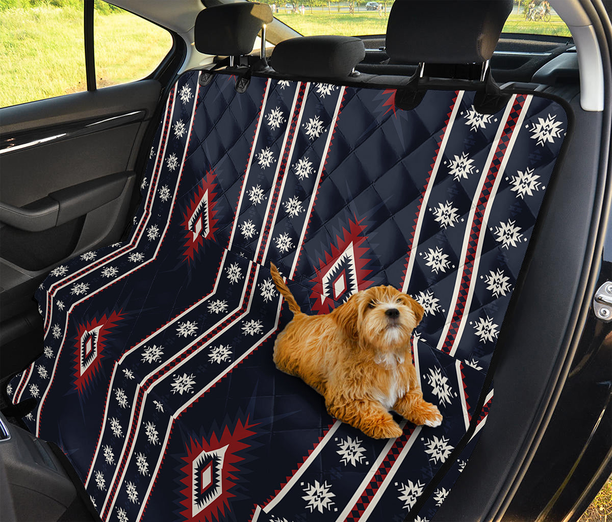 Native Tribal Navajo Pattern Print Pet Car Back Seat Cover