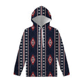 Native Tribal Navajo Pattern Print Pullover Hoodie