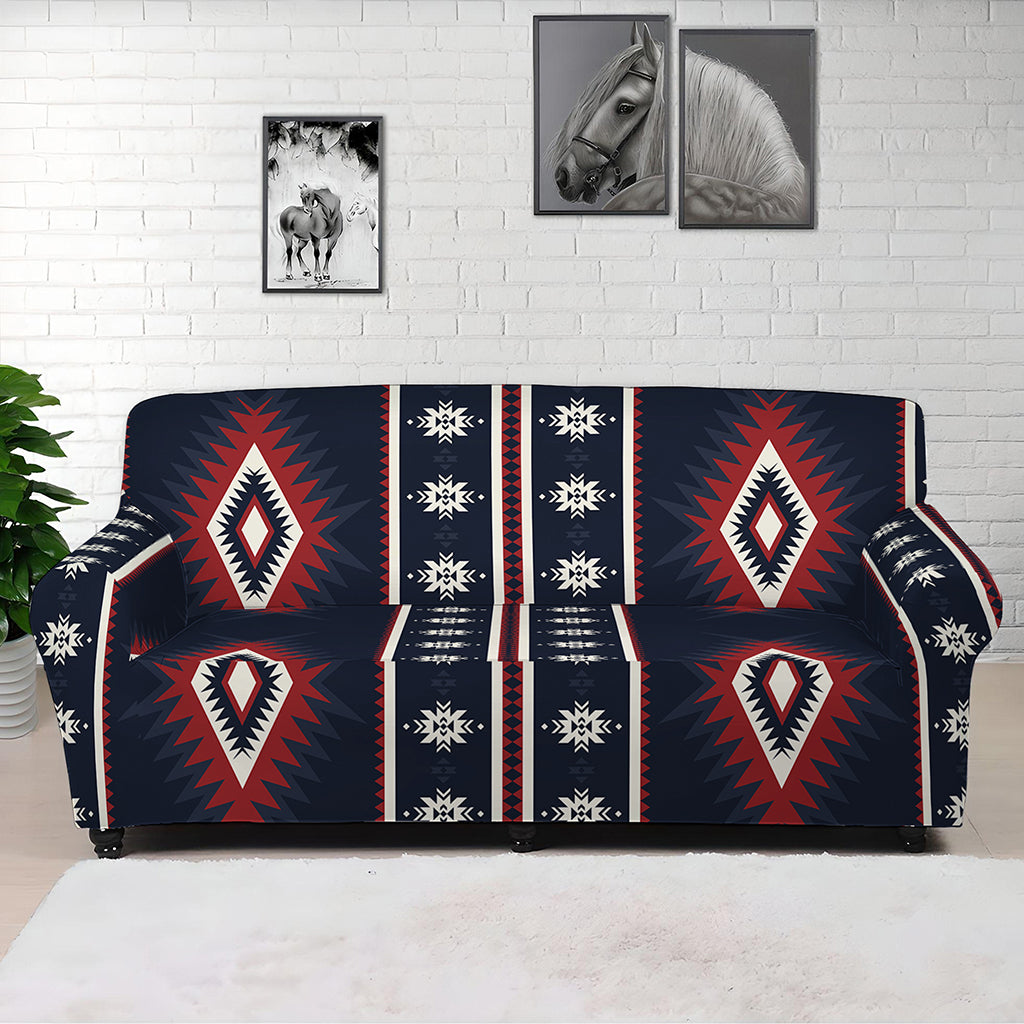 Native Tribal Navajo Pattern Print Sofa Cover