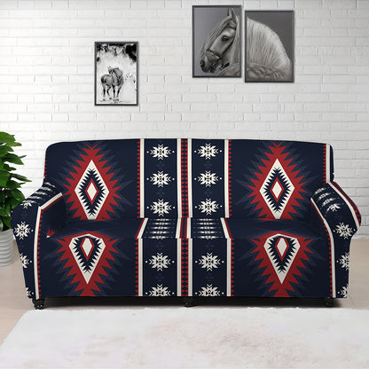 Native Tribal Navajo Pattern Print Sofa Cover