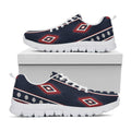 Native Tribal Navajo Pattern Print White Running Shoes