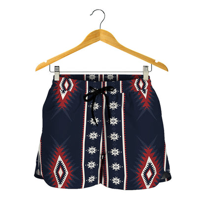 Native Tribal Navajo Pattern Print Women's Shorts