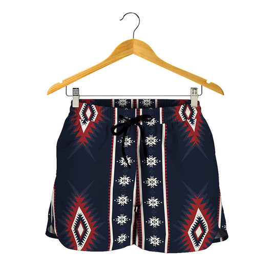 Native Tribal Navajo Pattern Print Women's Shorts