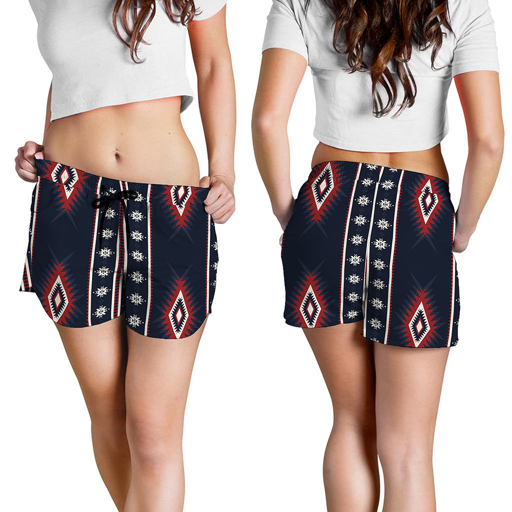 Native Tribal Navajo Pattern Print Women's Shorts
