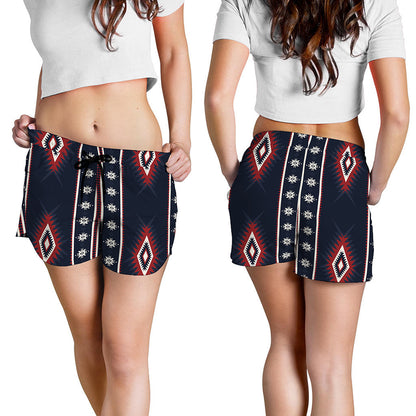 Native Tribal Navajo Pattern Print Women's Shorts