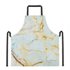 Natural Gold Marble Print Apron