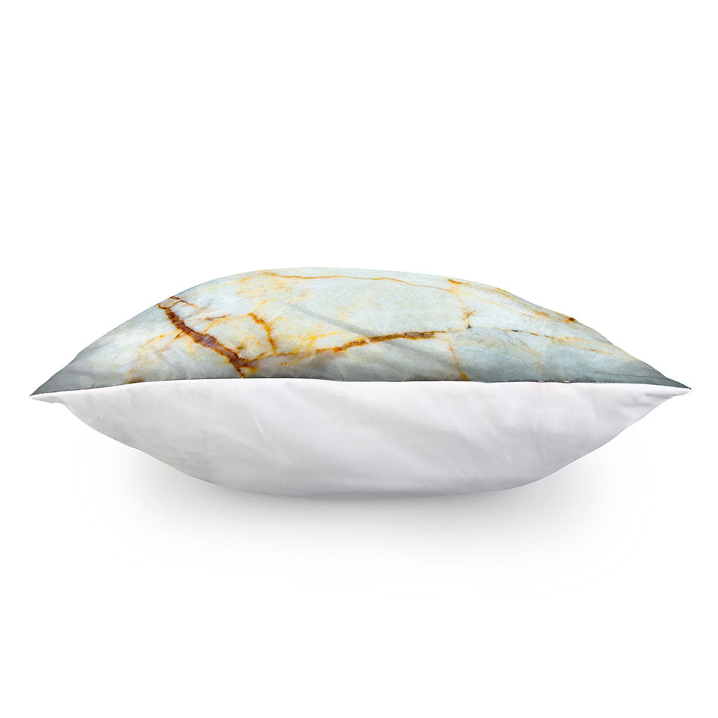 Natural Gold Marble Print Pillow Cover