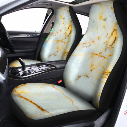Natural Gold Marble Print Universal Fit Car Seat Covers